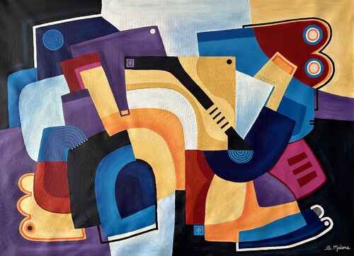 It Ain't a Giraffe by Samantha Malone, Painting for Sale on Singulart