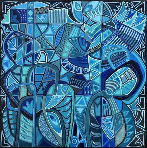 Nowhere to Move by Samantha Malone, Painting for Sale on Singulart