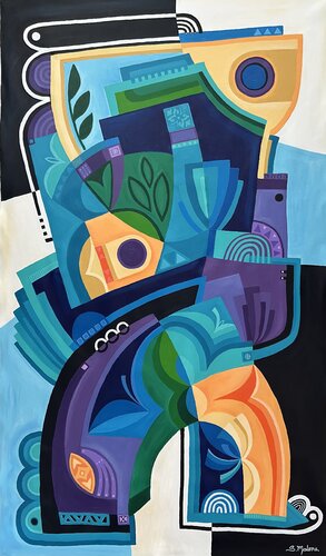 Lighthouse Theory by Samantha Malone, Painting for Sale on Singulart