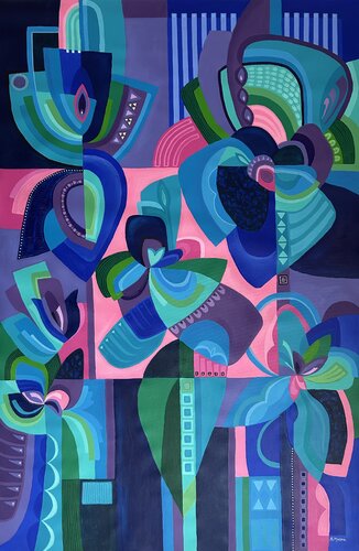 Redefining Paradise by Samantha Malone, Painting for Sale on Singulart