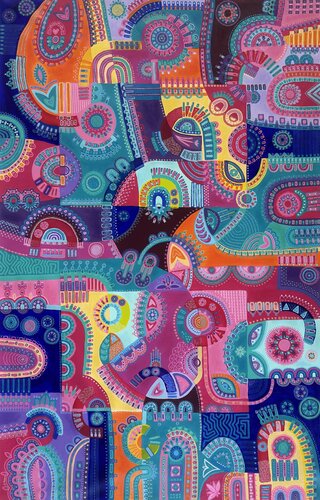 The Bright Side of Life von Samantha Malone, Malerei kaufen auf Singulart