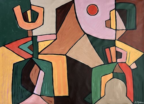 We Dance Under the Same Moon by Samantha Malone, Painting for Sale on Singulart