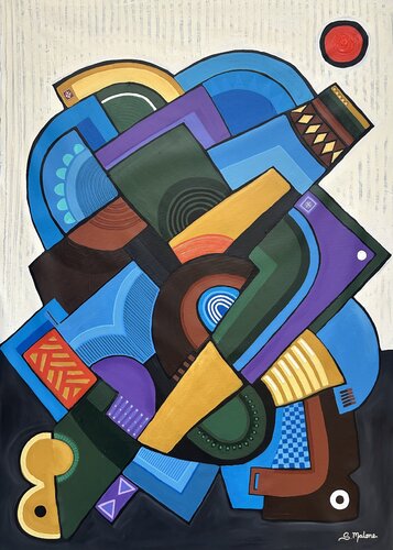 The Assembled Puzzle von Samantha Malone, Malerei kaufen auf Singulart