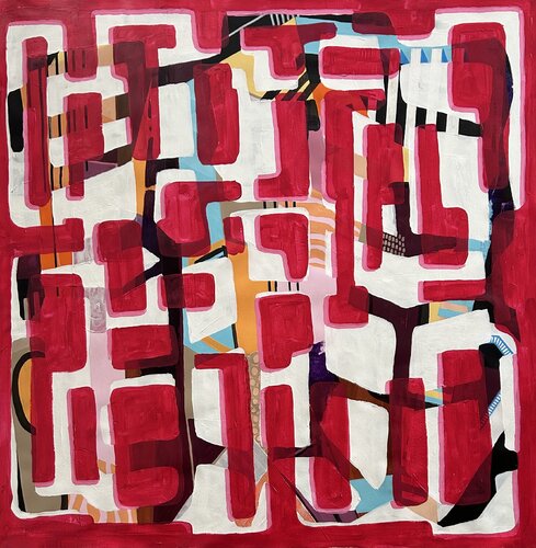 Disassembled di Samantha Malone, Pittura in vendita su Singulart