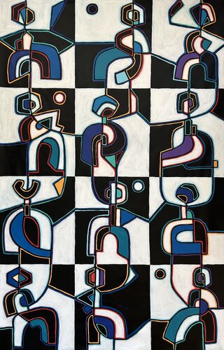 The Dance Goes On de Samantha Malone, Pintura a la venta en Singulart