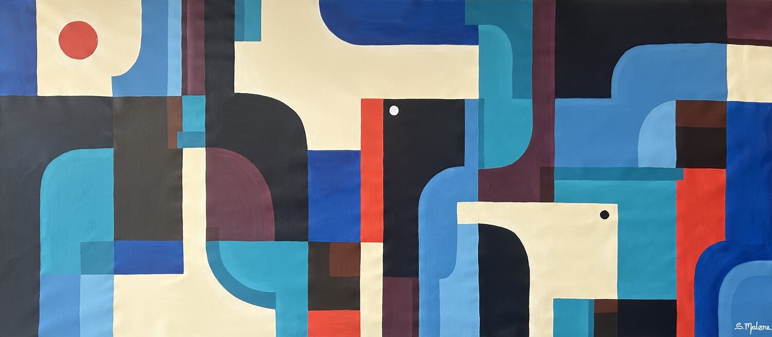 Geometric Landscape Samantha Malone