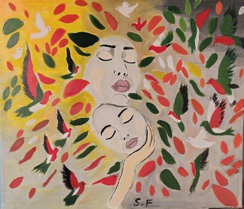 color de esperanza by souad el fathi, Painting for Sale on Singulart