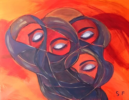 Serenidad de souad el fathi, Pintura a la venta en Singulart