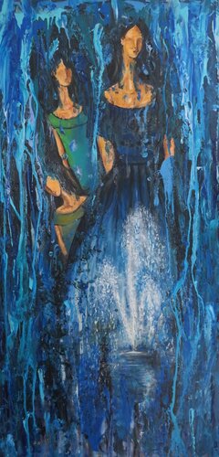 Fuente Perfecta van Analvis Somoza Jimenez, Schilderij te koop op Singulart
