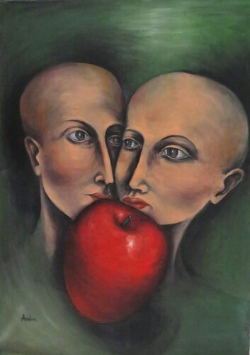 Silencio Rojo van Analvis Somoza Jimenez, Schilderij te koop op Singulart