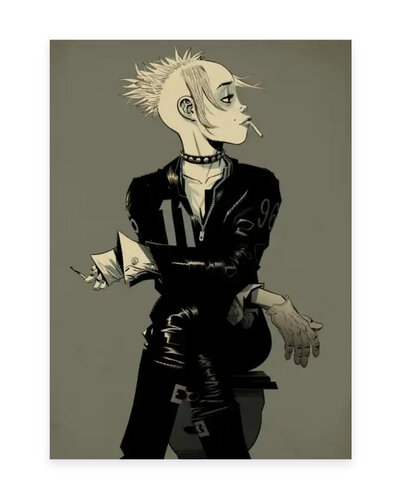 Tank Girl (Gorillaz) von Jamie Hewlett, Druck kaufen auf Singulart