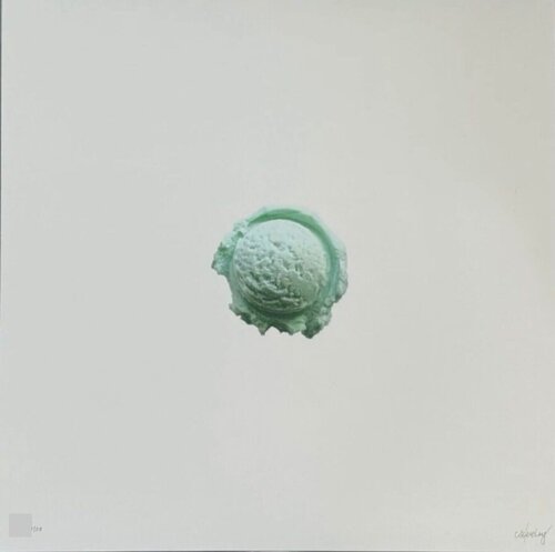 Jeni's Ice Cream (Scoop, Mint, Bright Green) von CJ Hendry, Druck kaufen auf Singulart