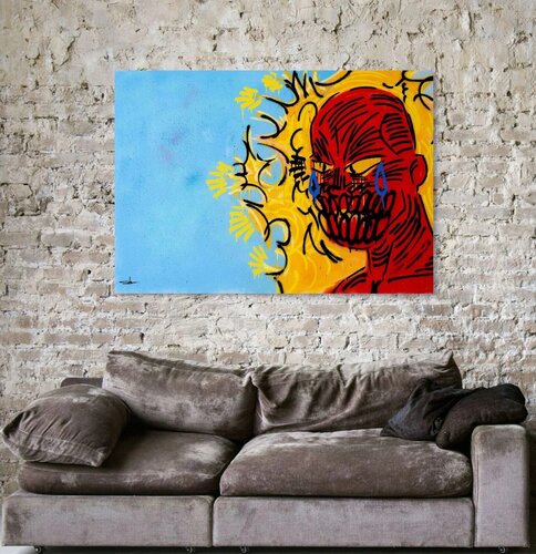 Johnny Storm (Large) von Slawn, Druck kaufen auf Singulart