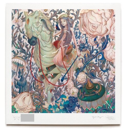 Horse IV von James Jean, Druck kaufen auf Singulart
