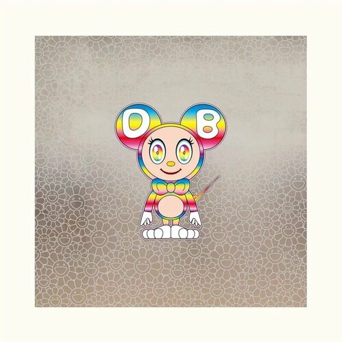 DOB 2021 (Rainbow, Flowers) van Takashi Murakami, Afdruk te koop op Singulart