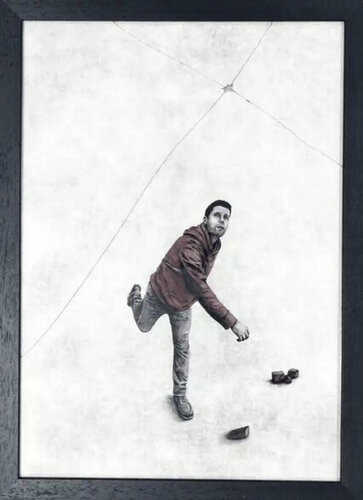 Shattered (Rocks, Man) von Andrew Scott, Druck kaufen auf Singulart