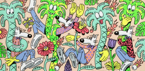 Our House Is On Fire (Mello) by Steven Harrington, Print for Sale on Singulart