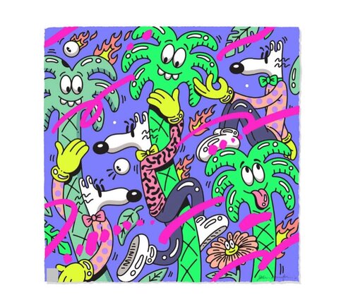 Holding On van Steven Harrington, Afdruk te koop op Singulart