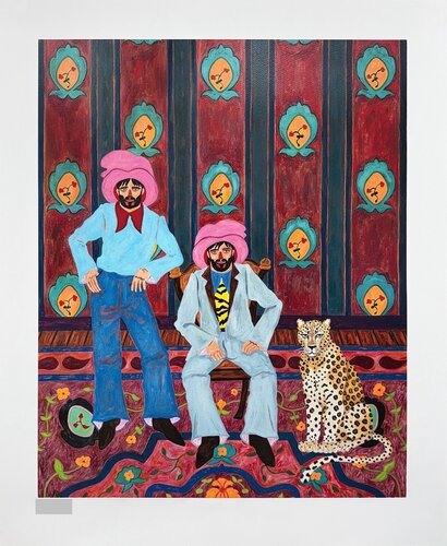 The Night Lily (Leopard) von Ben Crase, Druck kaufen auf Singulart