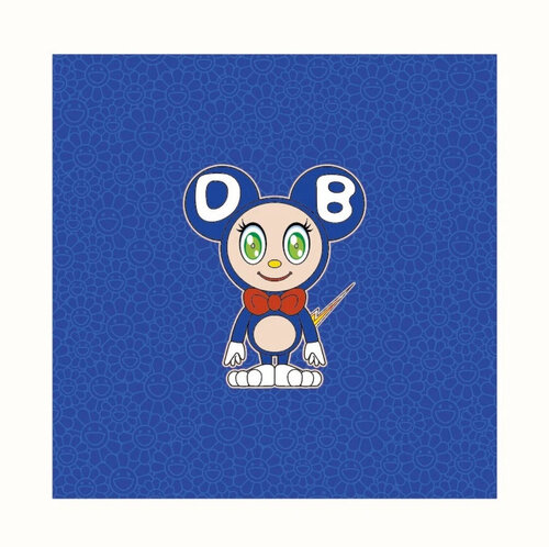 DOB 2020 (Blue, Flowers) van Takashi Murakami, Afdruk te koop op Singulart