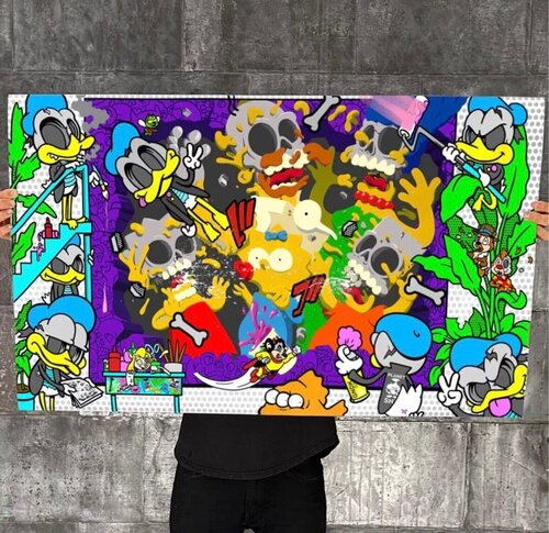 Matt Gondek The Best Revenge2018 サインあり Matt Gondek Art for Sale on SINGULART