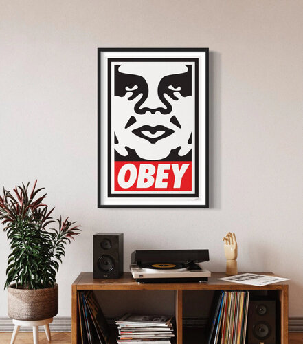 Obey Icon (Andre the Giant) von Shepard Fairey, Druck kaufen auf Singulart