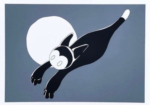 Night Fly with Socks by Ayano Nakano, Print for Sale on Singulart