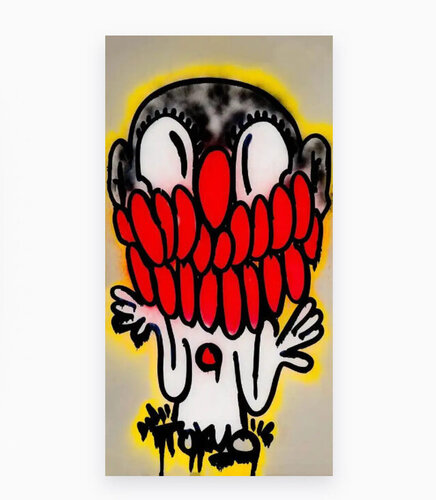 Tokyo ( Red, Blue, Yellow, Worldwide) by Slawn, 인쇄 for Sale on Singulart