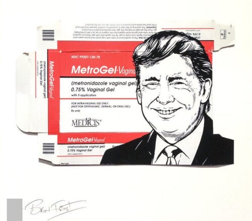 Vagina Gel ( Metro Gel) von Ben Frost, Druck kaufen auf Singulart
