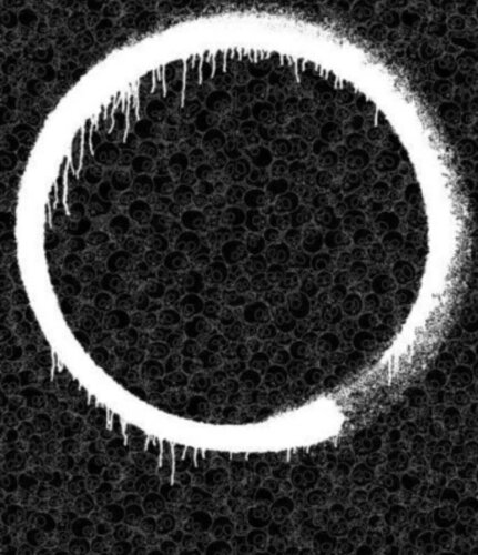Enso Facing the Pitch Black void (Skulls) van Takashi Murakami, Afdruk te koop op Singulart