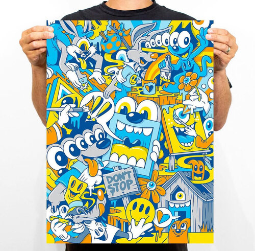 Don't Stop Now by Greg Mike, Print for Sale on Singulart