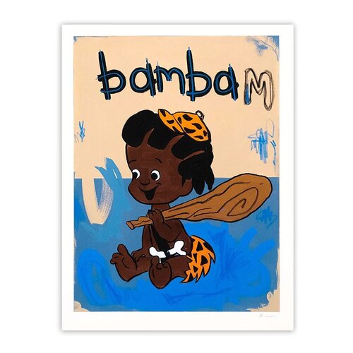 BamBam ( Bam Bam , Flintstones) von Robert B. Moore, Druck kaufen auf Singulart