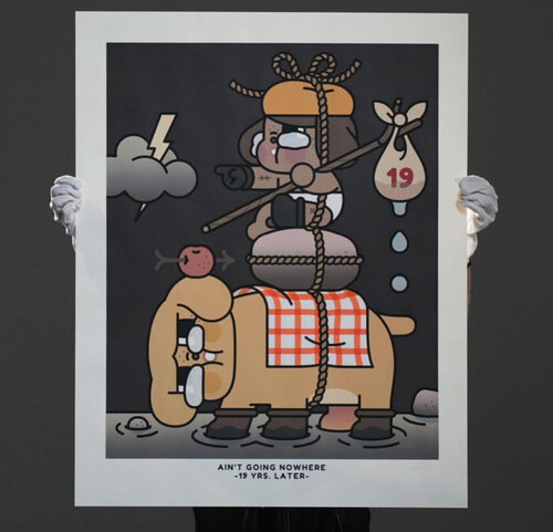 Ain’t Going Nowhere - 19 Years Later von CRYBABY MOLLY, Druck kaufen auf Singulart