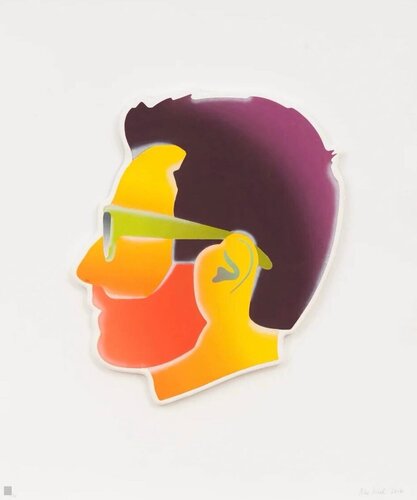 SELF-PORTRAIT (YELLOW FACE) by Alex Israel, Print for Sale on Singulart