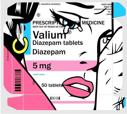 Valium ( Diazepam) von Ben Frost, Druck kaufen auf Singulart