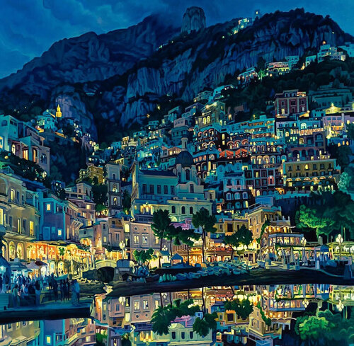 Positano di Seth Armstrong, Stampa in vendita su Singulart