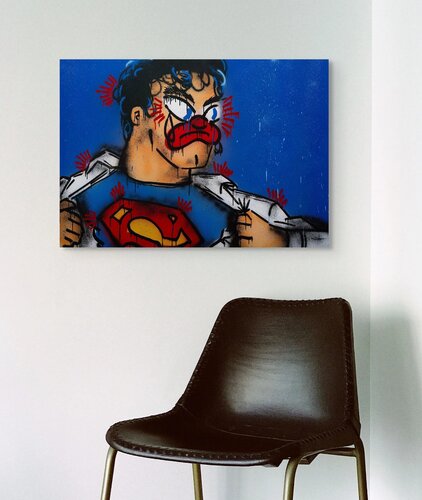 Superman ( Medium ) di Slawn, Stampa in vendita su Singulart