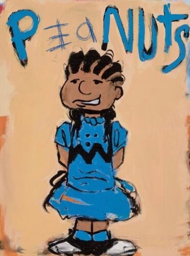 Lil Lucy ( Charlie, Brown, Peanuts , Blue Dress) von Robert B. Moore, Druck kaufen auf Singulart