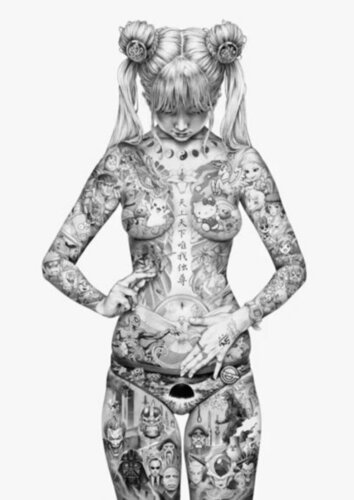 Heisei Mary van Shohei Otomo, Afdruk te koop op Singulart