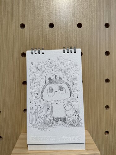 The Calendar 2026 ( The Monsters, Labubu) by Kasing Lung, Other Media for Sale on Singulart