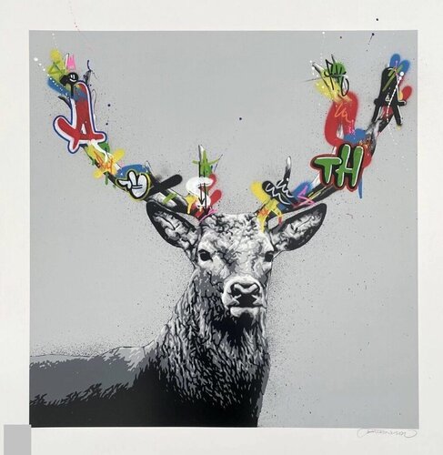 The Stag by Martin Whatson, Print for Sale on Singulart
