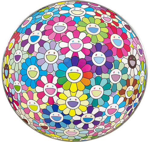 Beyond the Dimensions( Multi colour, Flowers, Flowerball) by Takashi Murakami, Print for Sale on Singulart