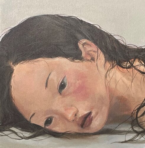 Laying Me Down von Alodia Yap, Malerei kaufen auf Singulart