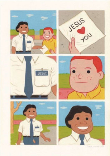 Jesus Loves You by Joan Cornellà, Print for Sale on Singulart