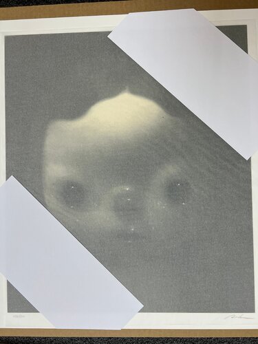 Okta ( Girl, Middle Part, Monoprint) by Roby Dwi Antono, Print for Sale on Singulart
