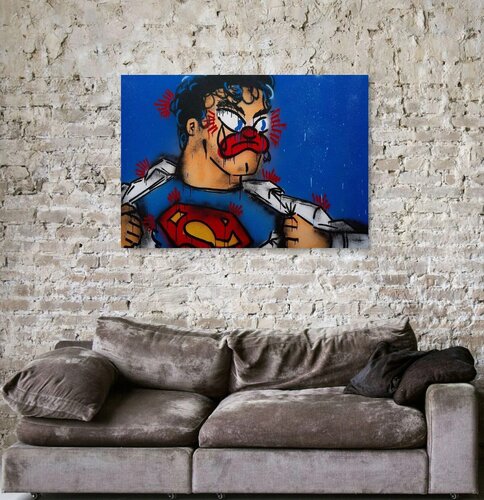 Superman ( Large ) von Slawn, Druck kaufen auf Singulart