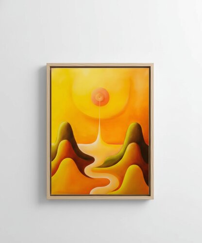 Guldflod von Camilla Engström, Druck kaufen auf Singulart