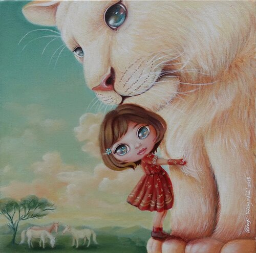 The Wild Within 2 de Adin Wahyu Wiedyardini, Pintura a la venta en Singulart