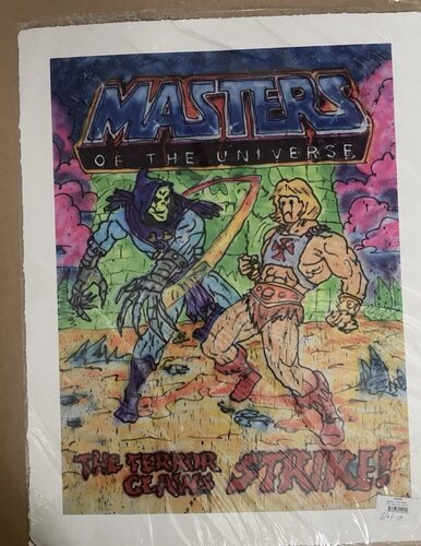 Masters of the Universe Terror Claws (He-man, Skeletor) von MADSAKI, Druck kaufen auf Singulart