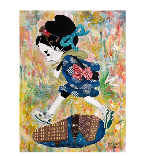 NYC Reflection de Mia Shishido, Pintura a la venta en Singulart